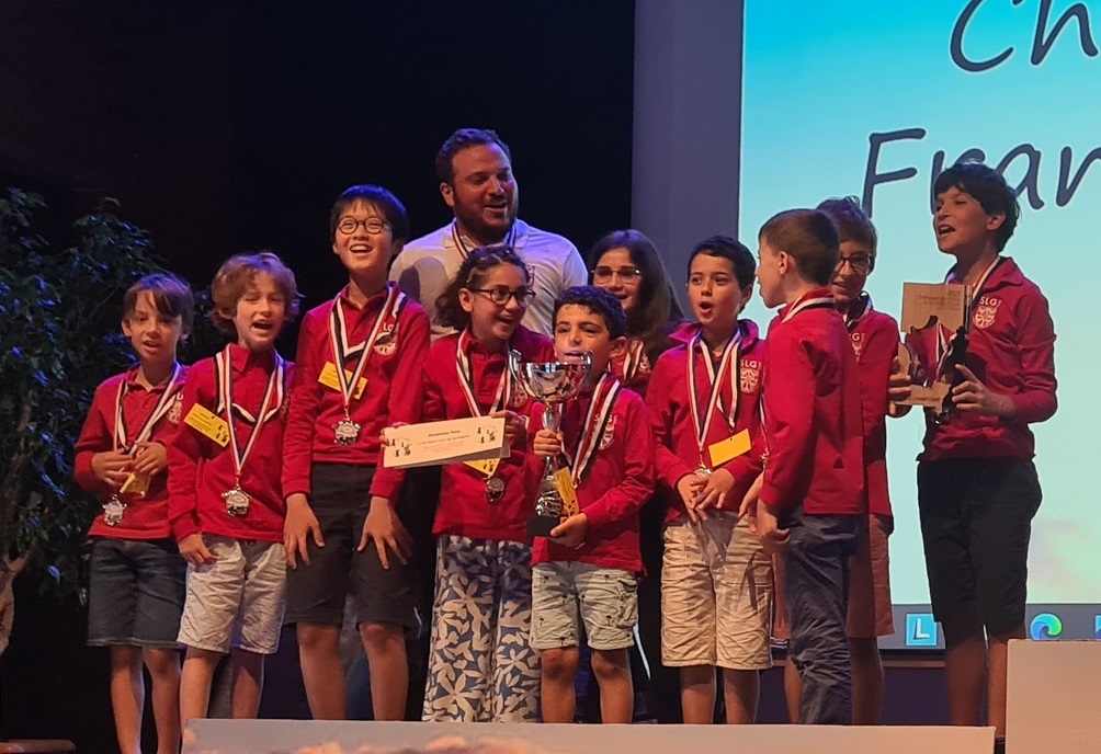 L'école SaintLouis de Gonzague de Paris championne de France des écoles L'école SaintLouis de Gonzague de Paris championne de France des écoles