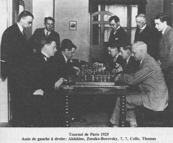 Sacrifice de Dame pour la Saint-Valentin au tournoi de Paris 1925