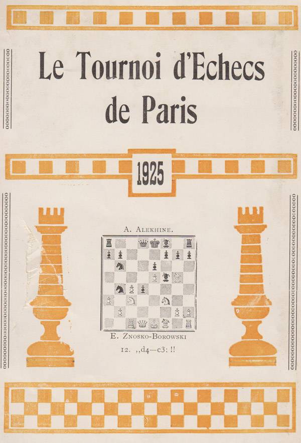 Sacrifice de Dame pour la Saint-Valentin au tournoi de Paris 1925